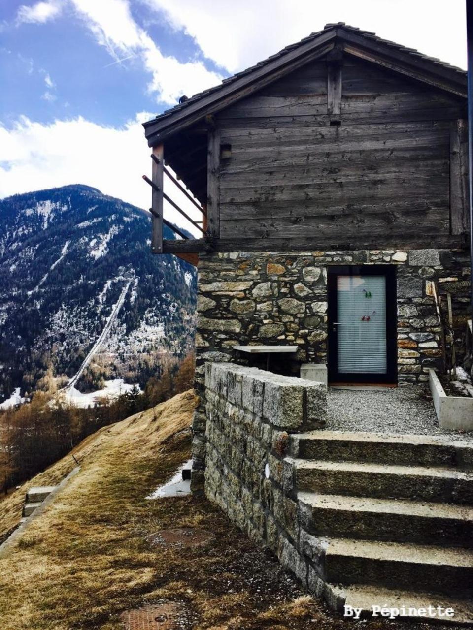Chalet Le Biolley Orsières Exterior foto